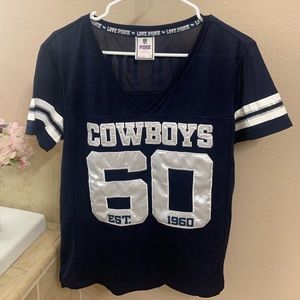 Women’s VS PINK Cowboys Jersey Small